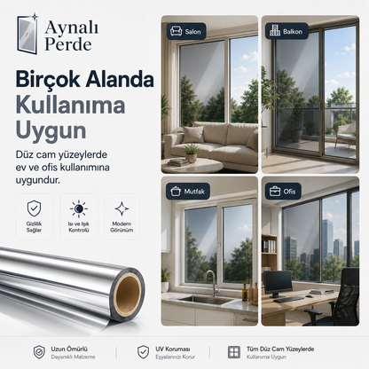 Aynalı Perde  Cam Filmi