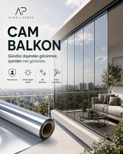 Aynalı Perde  Cam Filmi