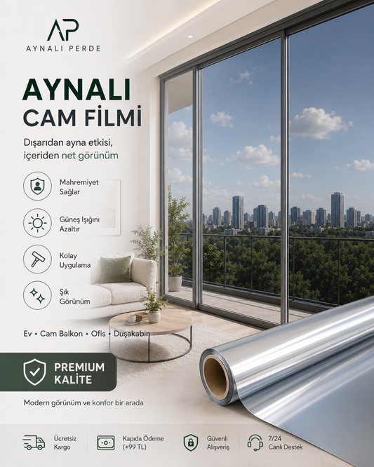 Aynalı Perde  Cam Filmi
